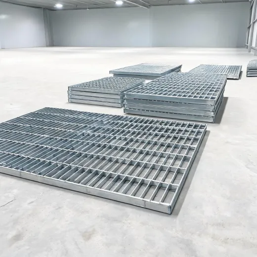 Bar grating panels