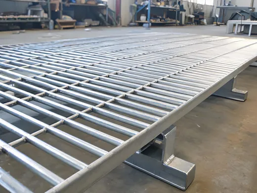 Bar grating load direction example